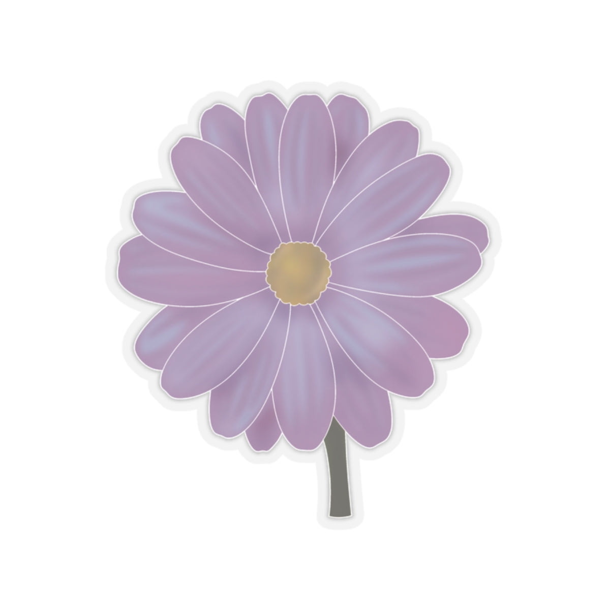 Daisy Kiss-Cut Sticker