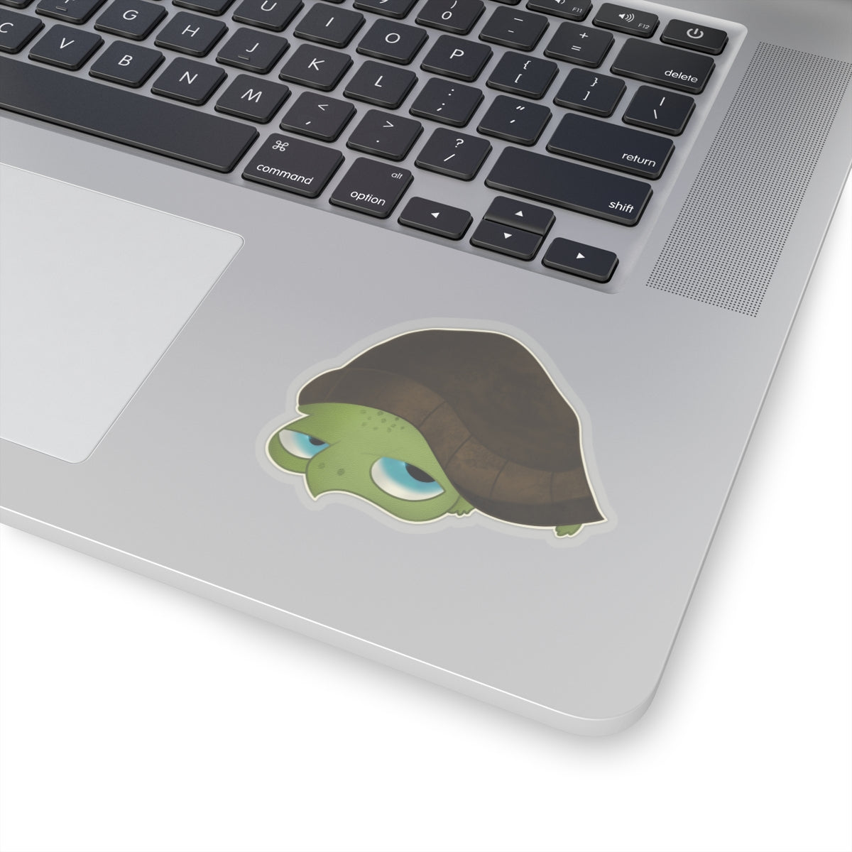 Annoyed Turtle Kiss-Cut Sticker