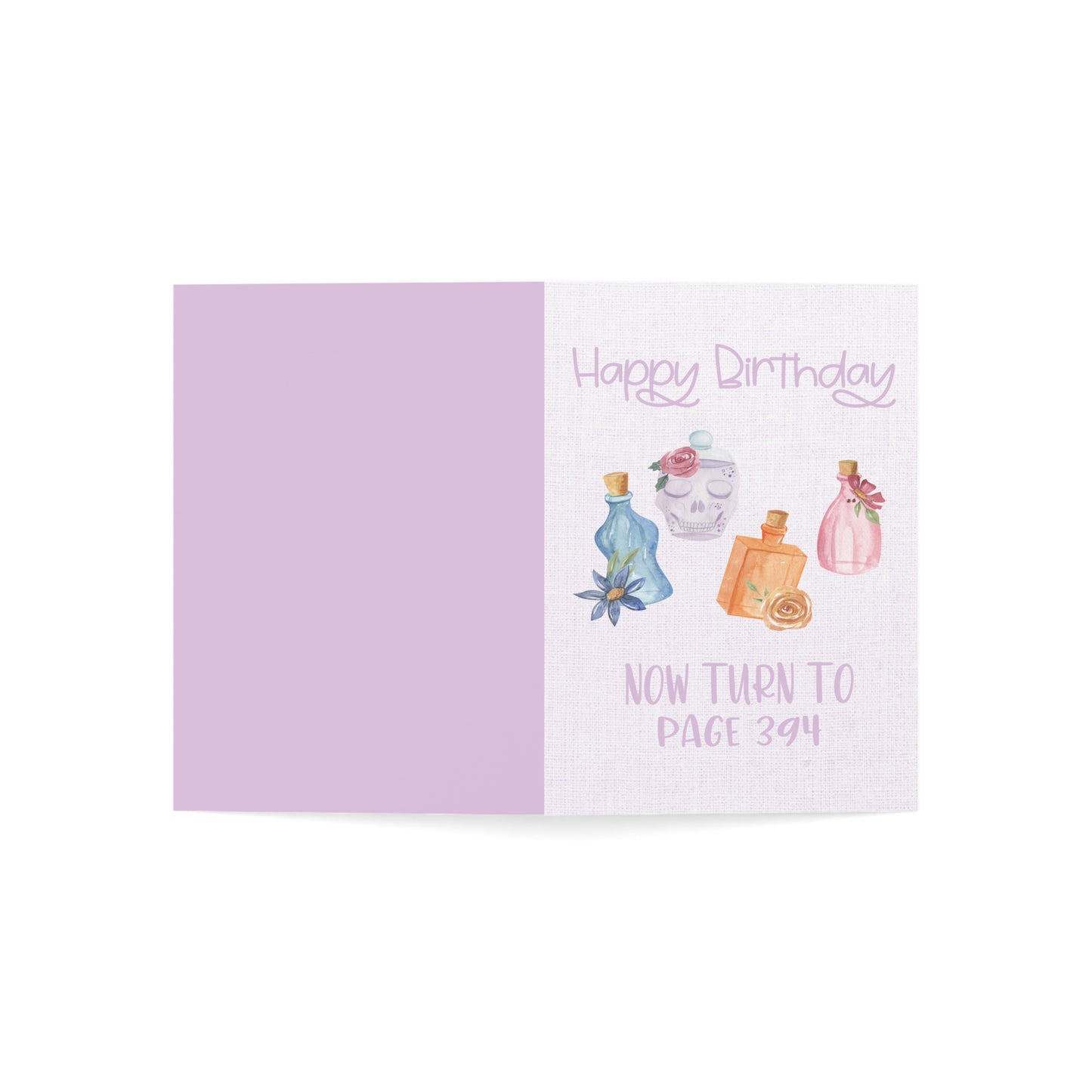 Happy Birthday Potion Card
