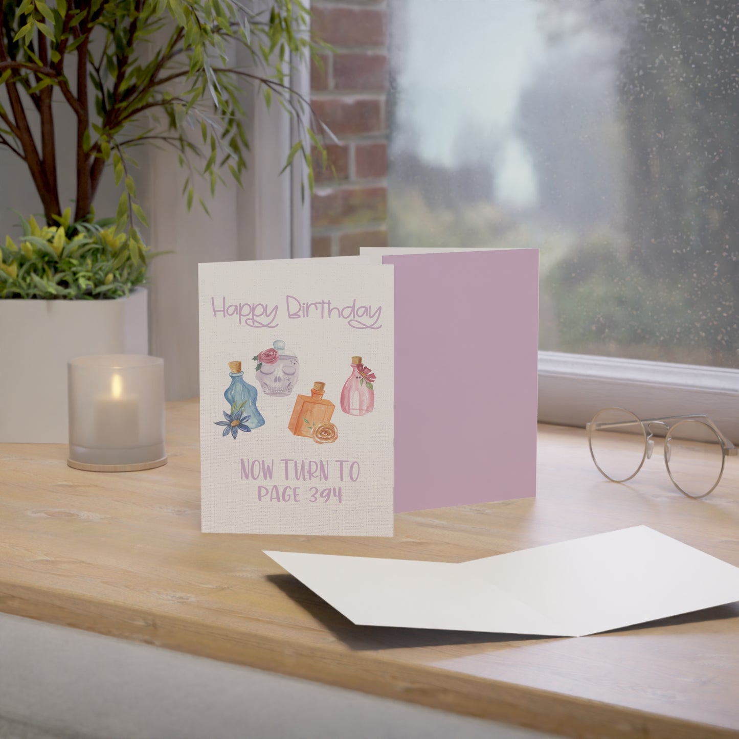Happy Birthday Potion Card