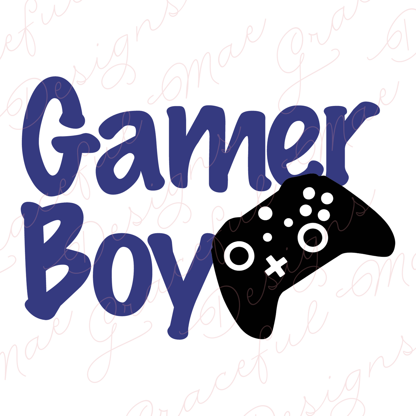 Gamer Boy SVG