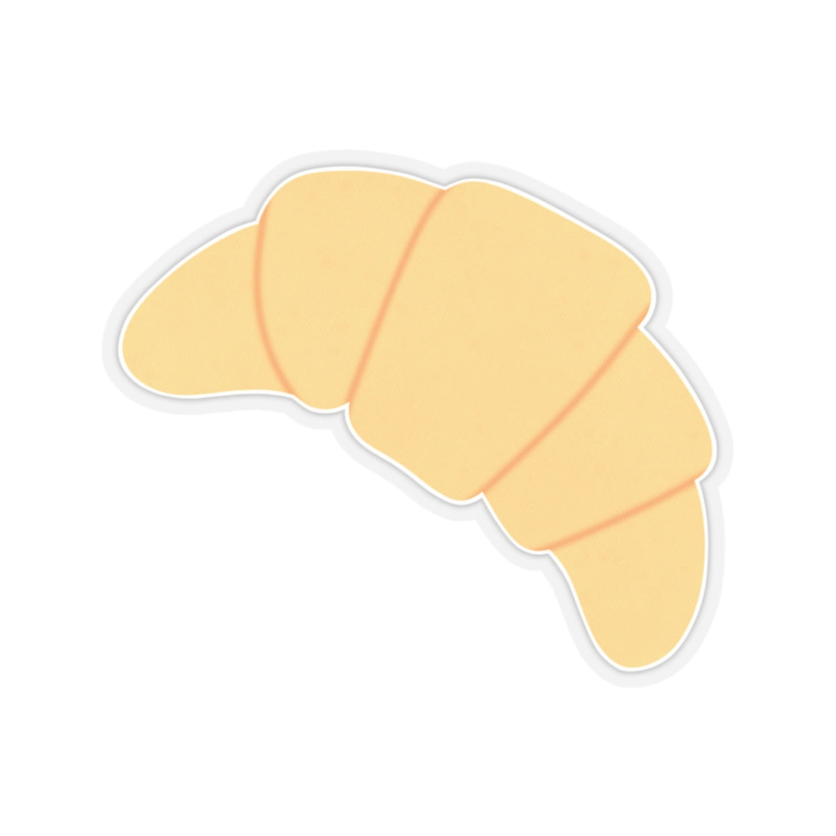 Croissant Kiss-Cut Sticker