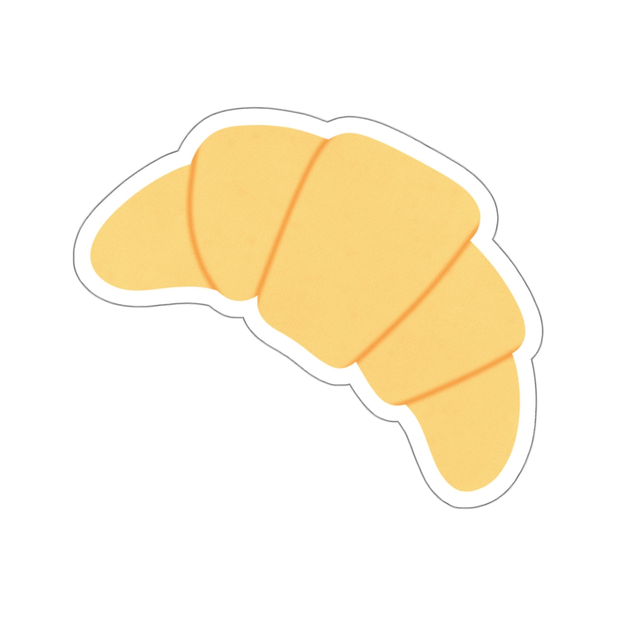 Croissant Kiss-Cut Sticker