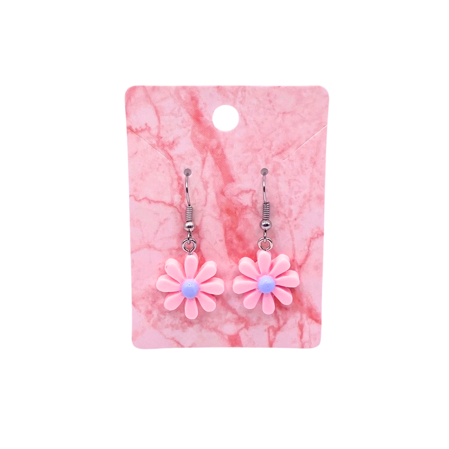 Pastel Daisy Earrings