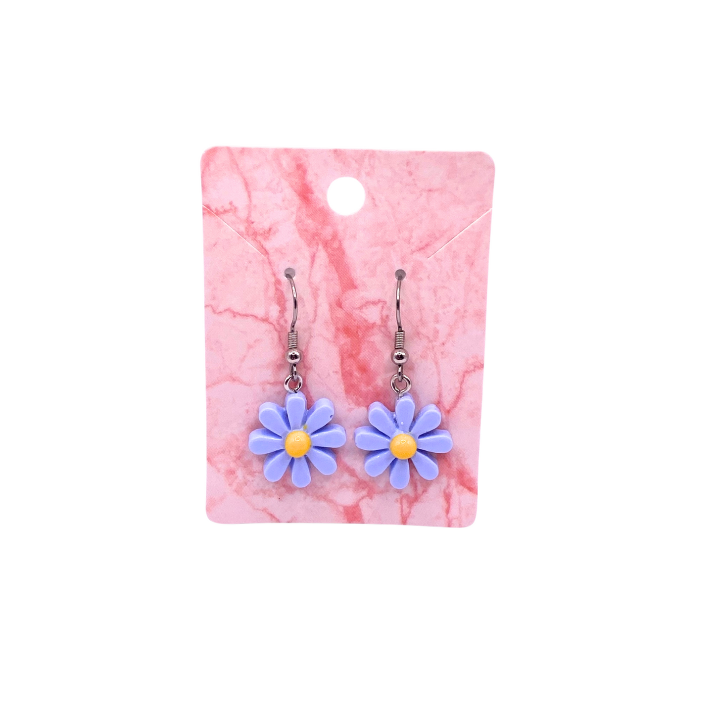 Pastel Daisy Earrings