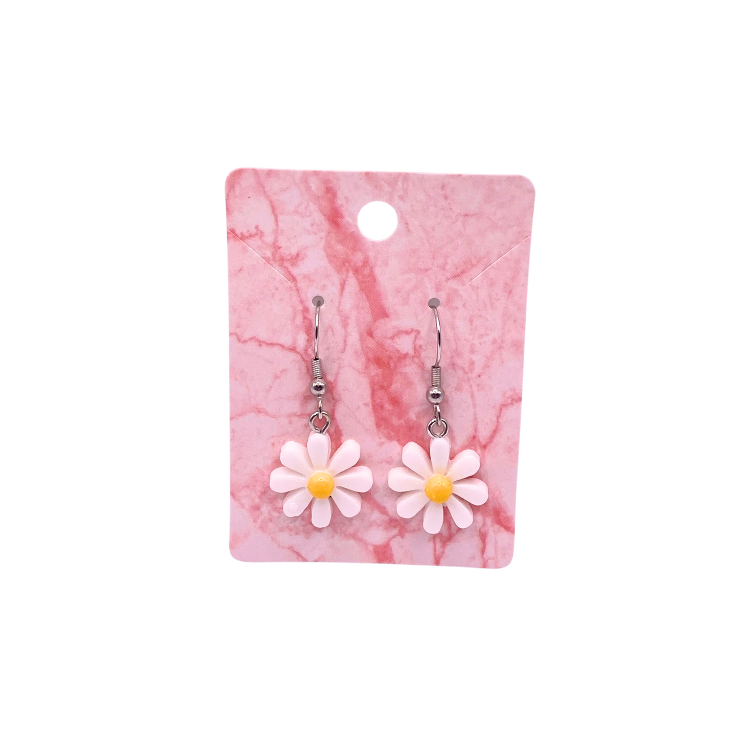 Pastel Daisy Earrings