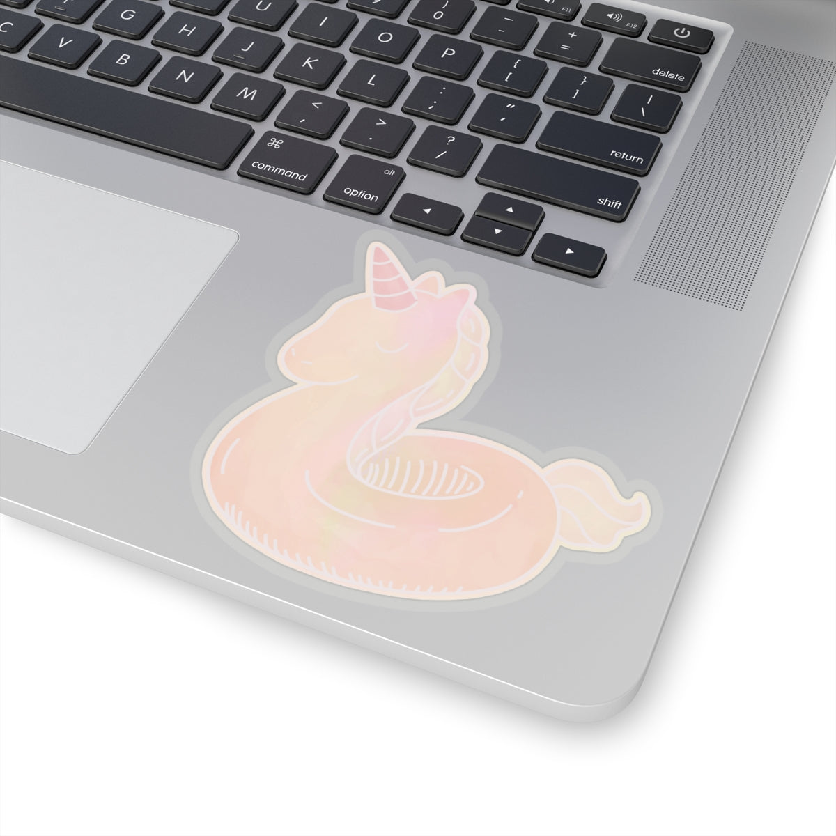 Unicorn Inner-tube Kiss-Cut Stickers