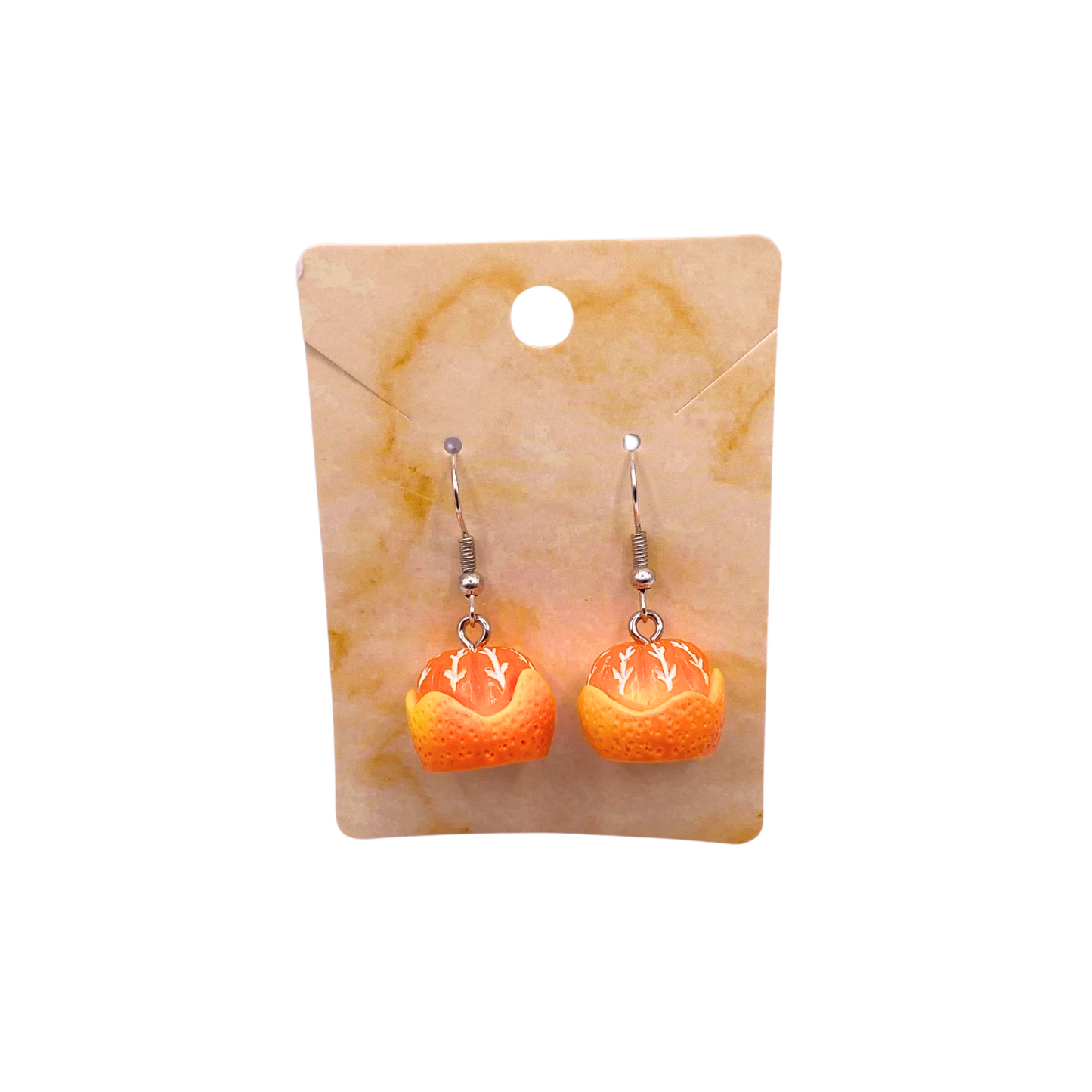 Orange Earrings
