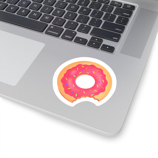 Sprinkle Donut Kiss-Cut Sticker