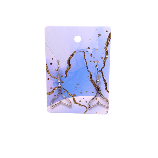 Dolphin Tail Earrings