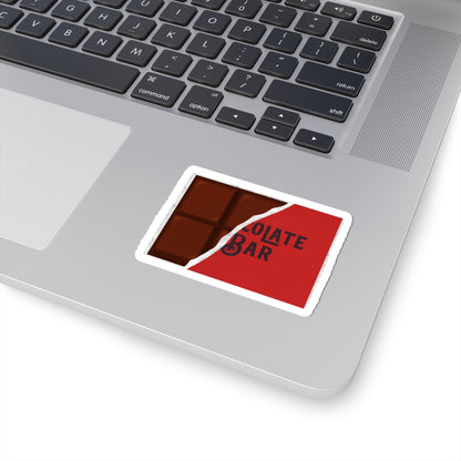 Chocolate Bar Kiss-Cut Sticker