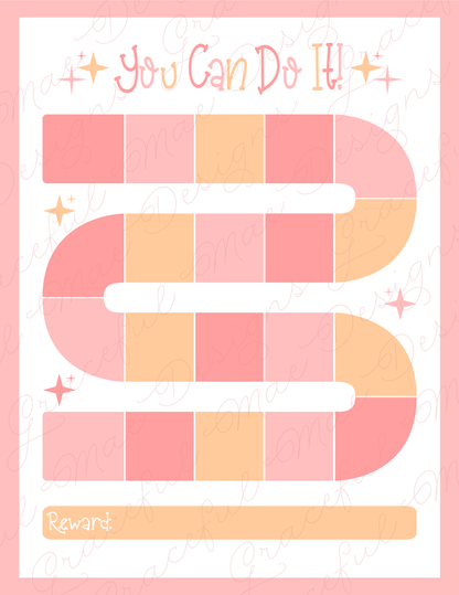 You Can Do It! Reward Chart