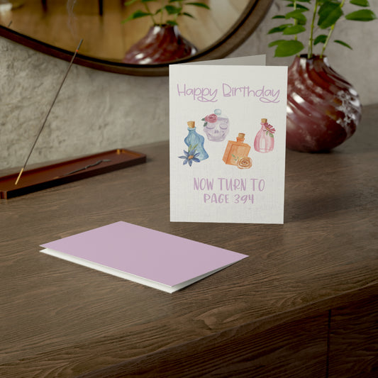 Happy Birthday Potion Card