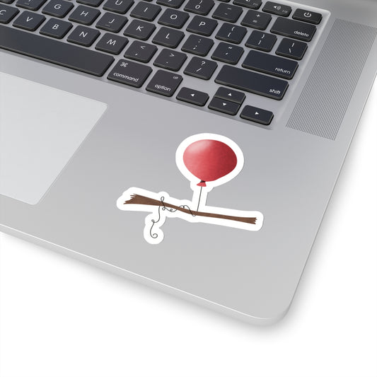 Balloon Kiss-Cut Sticker