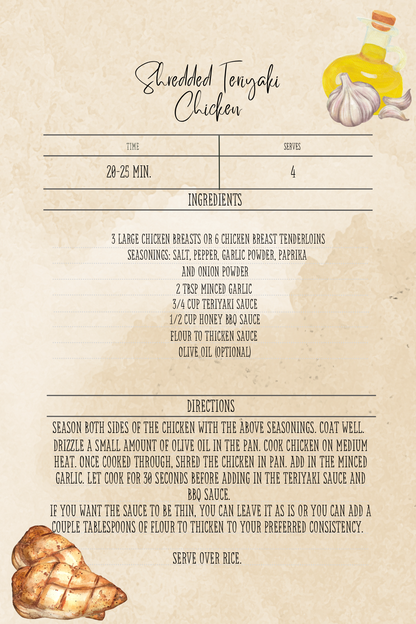 Teriyaki Chicken Recipe
