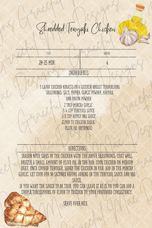 Teriyaki Chicken Recipe